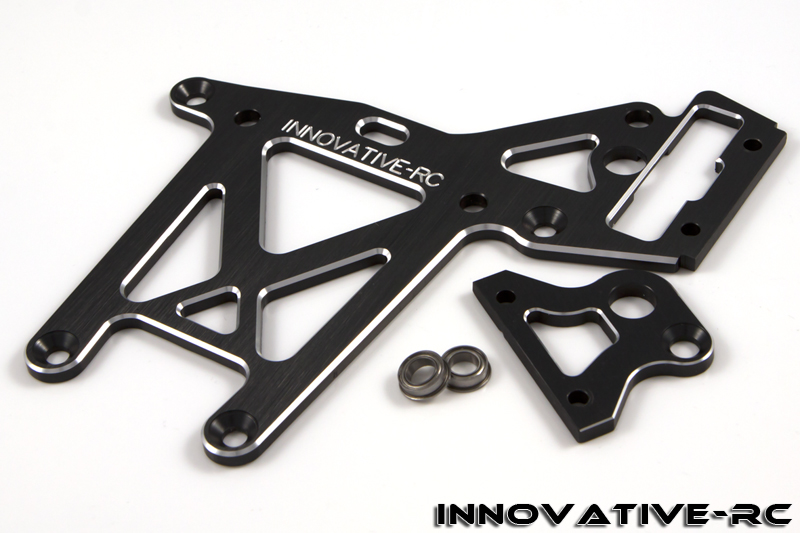 HPI Baja Rear Chassis brace V2 Black - 87483 + 87487